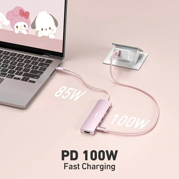 Brand New BENFEI Multifunctional Hub in Pink - Picture 4 of 7